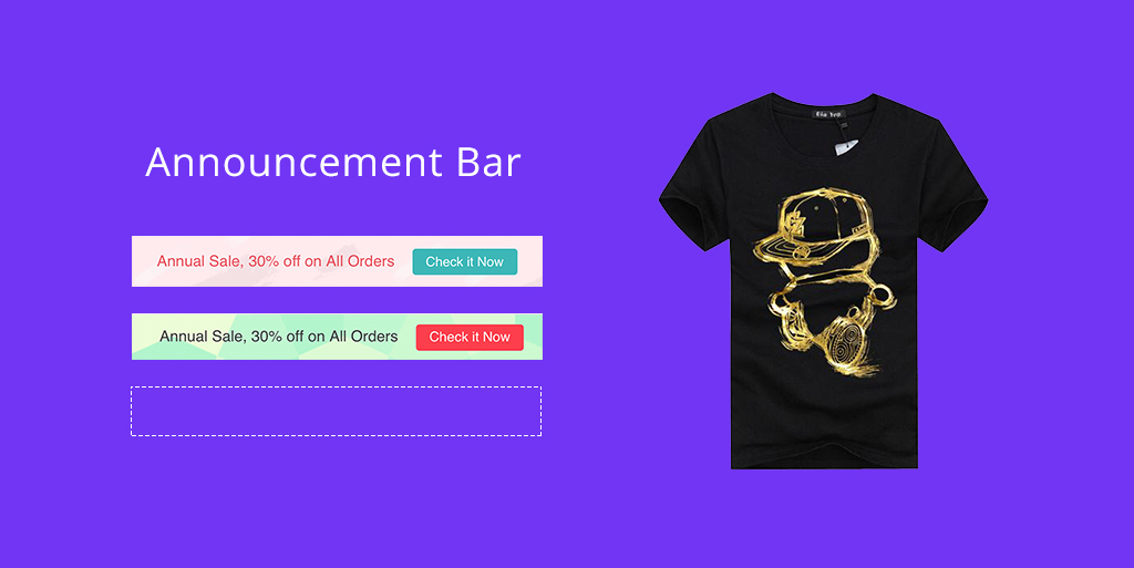 [App Review] Quick Announcement Bar