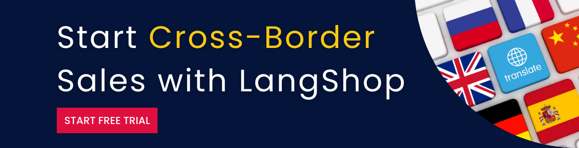 start cross-border sales with LangShop