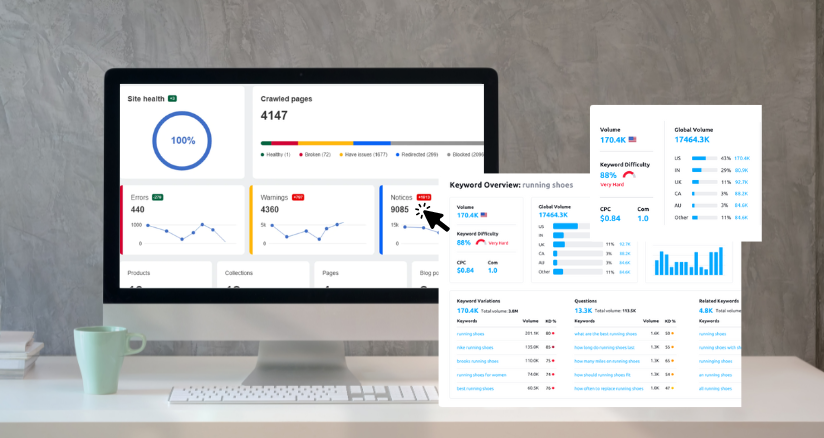 technical setup to improve SEO