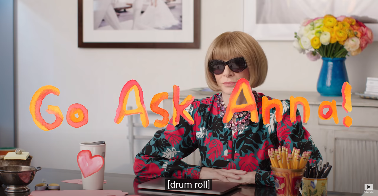anna wintour answers audience's questions
